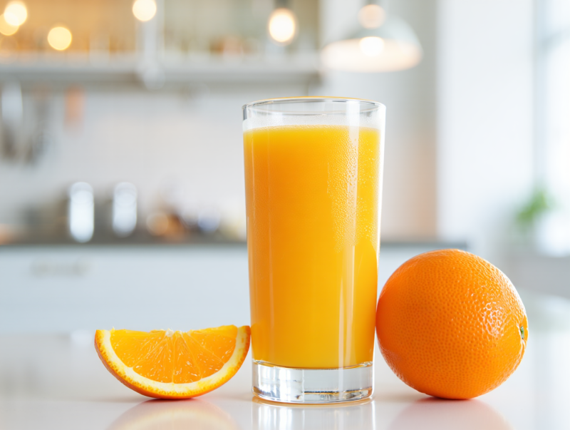 Orange Juice Still Life 2